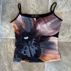 *** SOLD *** Floral spaghetti strap cami
